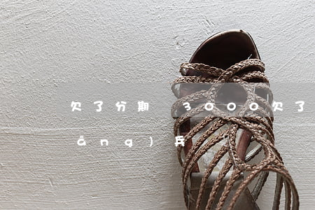欠了分期樂3000(欠了分期樂可以當(dāng)兵嗎)