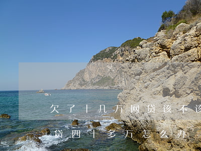 欠了十几万网贷该不该告诉家里人(家人欠网贷四十多万怎么办)