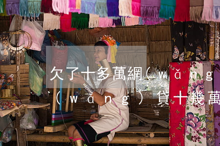 欠了十多萬網(wǎng)貸不還(有誰欠網(wǎng)貸十幾萬不還的)