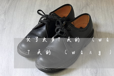 欠了太多7天的網(wǎng)貸(欠了太多7天的網(wǎng)貸)