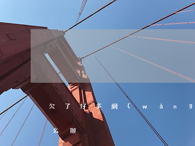 欠了好多網(wǎng)貸還不起了我該怎么辦