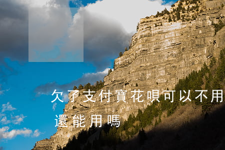 欠了支付寶花唄可以不用還(花唄欠款支付寶還能用嗎)