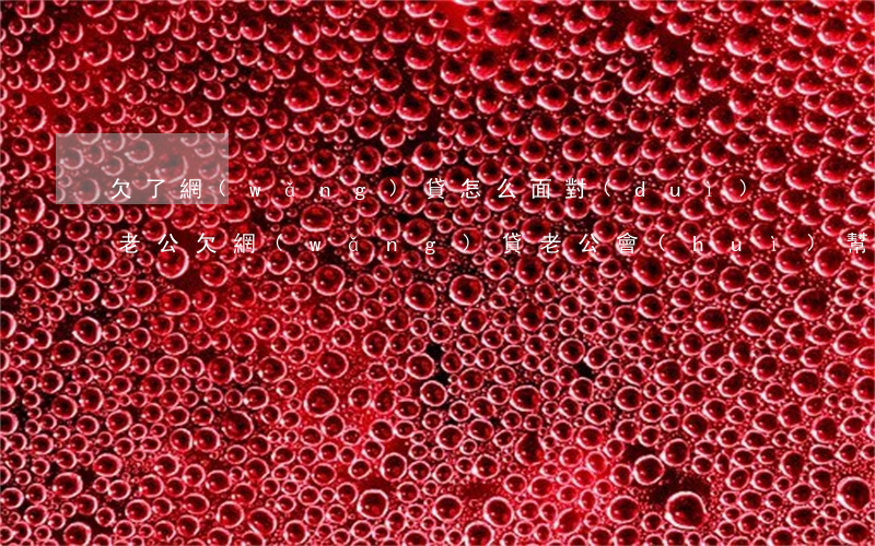 欠了網(wǎng)貸怎么面對(duì)老公(欠網(wǎng)貸老公會(huì)幫你還嗎)