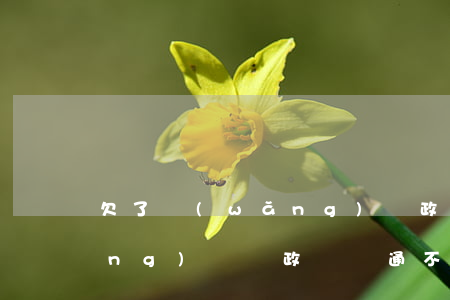 欠了網(wǎng)貸政審能過嗎(網(wǎng)貸過政審會通不過嗎)