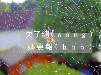 欠了網(wǎng)貸沒(méi)逾期爸媽要報(bào)警(網(wǎng)貸逾期聯(lián)系父母犯法嗎)