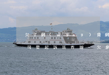 欠了網(wǎng)貸網(wǎng)貸公司要起訴我咋辦-欠網(wǎng)貸公司錢被起訴會(huì)怎么樣