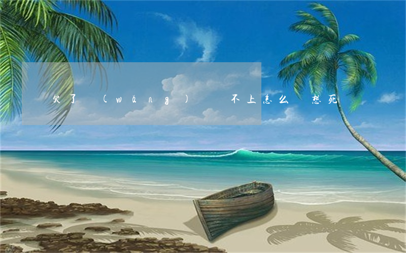 欠了網(wǎng)貸還不上怎么辦想死