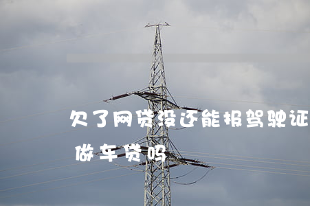 欠了网贷没还能报驾驶证吗(欠网贷没还还能做车贷吗)