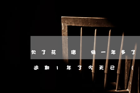 欠了花唄借唄快一年多了會怎樣-花唄借唄逾期1年了今天已經(jīng)全額還清了還會起訴嗎