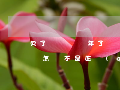 欠了買單俠幾年了沒還(買單俠逾期三年不還會怎樣,不是正規(guī)公司)
