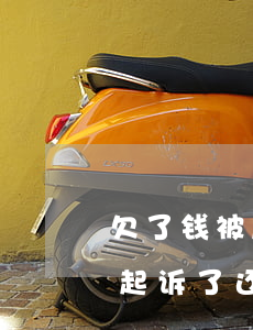 欠了钱被起诉没有能力还怎么办(别人欠我钱起诉了还是没钱还怎么办)