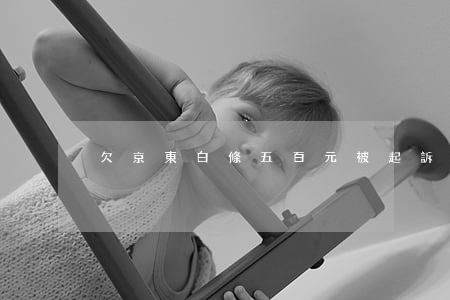 欠京東白條五百元被起訴