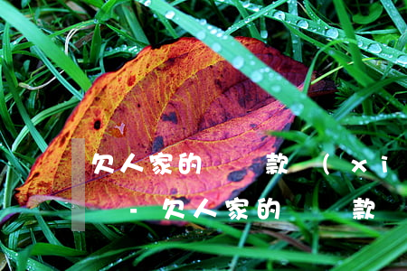 欠人家的錢還款協(xié)商不同意怎么辦-欠人家的錢還款協(xié)商不同意怎么辦呢