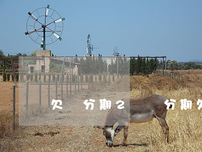 欠來分期2萬(來分期欠一千多)