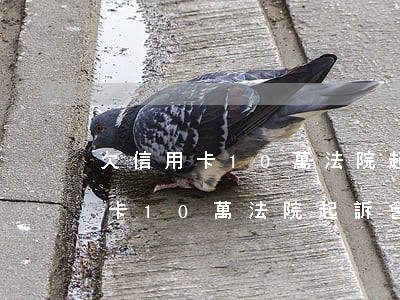 欠信用卡10萬法院起訴會坐牢嗎-欠信用卡10萬法院起訴會坐牢嗎知乎