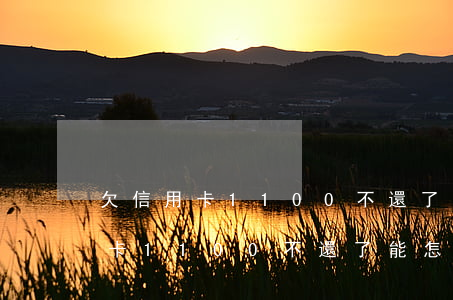 欠信用卡1100不還了能怎么樣-欠信用卡1100不還了能怎么樣處理