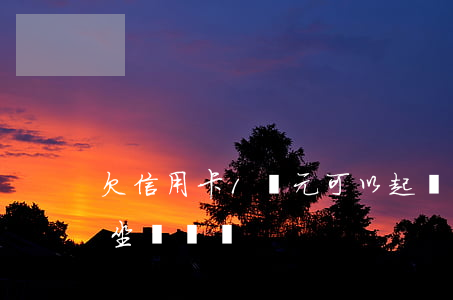欠信用卡1萬元可以起訴嗎（欠1萬信用卡能坐飛機嗎）