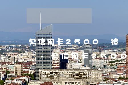 欠信用卡2500會被強制執(zhí)行嗎-欠信用卡2500會起訴嗎