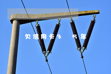 欠信用卡3萬5年沒還