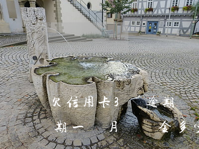 欠信用卡3萬逾期違約金多少(3萬信用卡逾期一個月違約金多少)