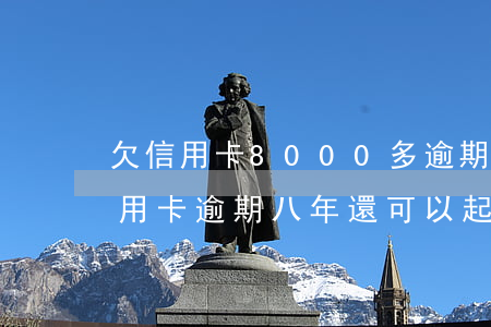 欠信用卡8000多逾期半年會被起訴嗎（信用卡逾期八年還可以起訴嗎）