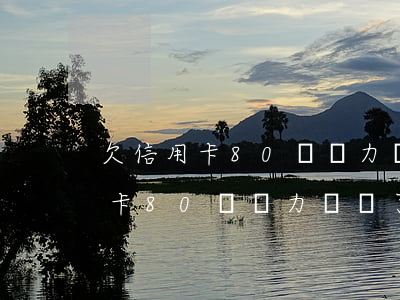 欠信用卡80萬無力償還了怎么辦-欠信用卡80萬無力償還了怎么辦呢