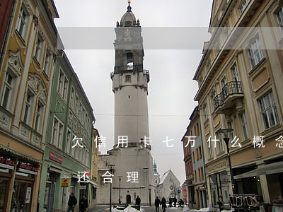 欠信用卡七万什么概念-欠信用卡7万怎么还合理