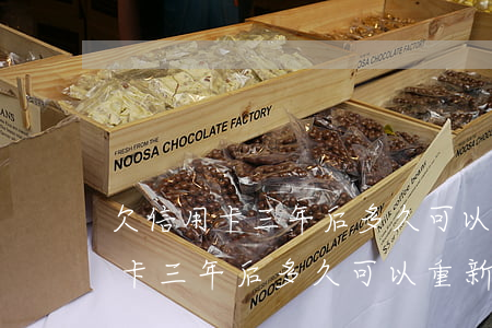 欠信用卡三年后多久可以重新申請-欠信用卡三年后多久可以重新申請一次