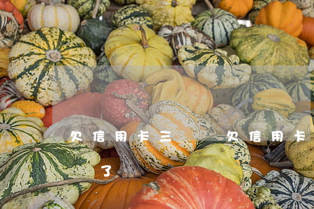欠信用卡三萬塊(欠信用卡三萬塊錢三個月沒還了)