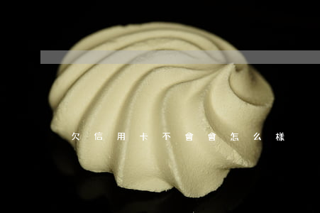 欠信用卡不會會怎么樣