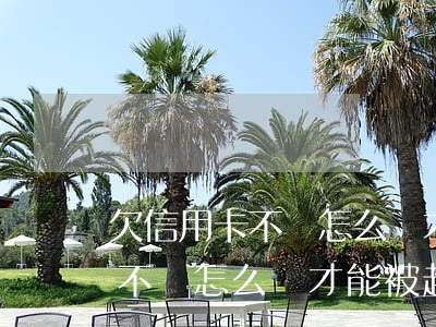 欠信用卡不還怎么樣才能被起訴-欠信用卡不還怎么樣才能被起訴呢