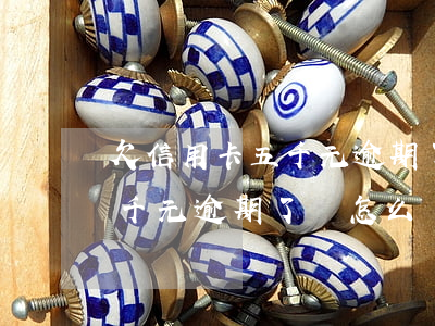 欠信用卡五千元逾期了會怎么樣 欠信用卡五千元逾期了會怎么樣嗎