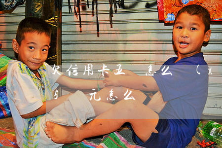 欠信用卡五萬怎么協(xié)商(欠信用卡5萬元怎么辦)
