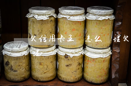 欠信用卡五萬怎么處理(欠信用卡五萬怎么處理)