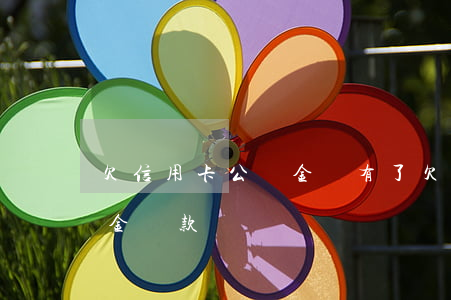 欠信用卡公積金沒有了(欠信用卡錢影響公積金貸款嗎)