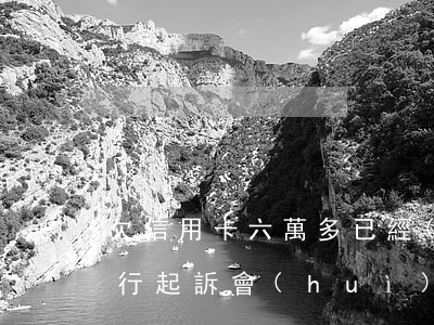 欠信用卡六萬多已經(jīng)逾期被銀行起訴會(huì)做坐牢嗎（欠信用卡六萬多）