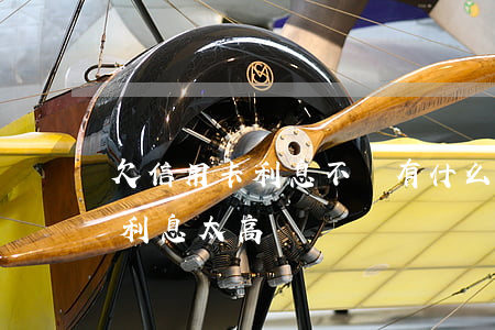 欠信用卡利息不還有什么后果（信用卡還不起利息太高）