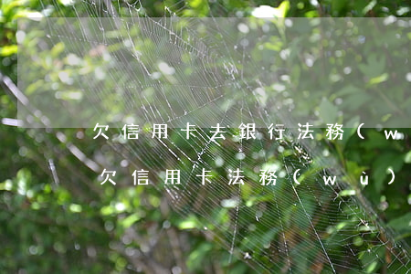 欠信用卡去銀行法務(wù)部可以談嗎-欠信用卡,法務(wù)找上門要怎么辦