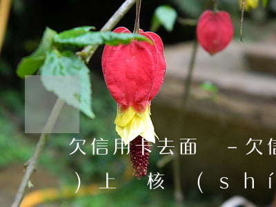 欠信用卡去面談-欠信用卡真的會(huì)上門核實(shí)跟去單位嗎