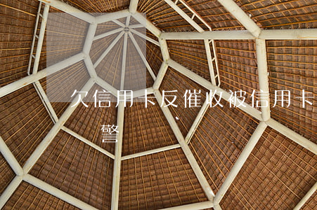 欠信用卡反催收(被信用卡催收惡意催收可以報警嗎)