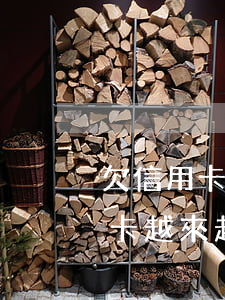欠信用卡只會(huì)越欠越多-欠信用卡越來越多怎樣還