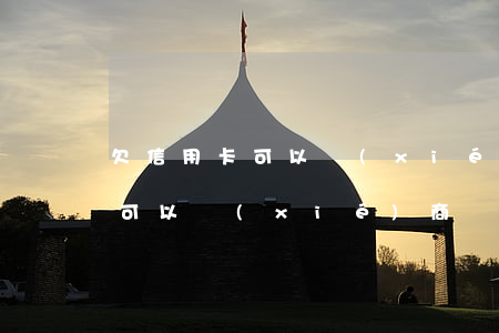 欠信用卡可以協(xié)議幾年(欠信用卡可以協(xié)商嗎)