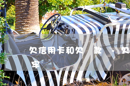 欠信用卡和欠貸款嗎-欠信用卡和貸款會坐牢嗎