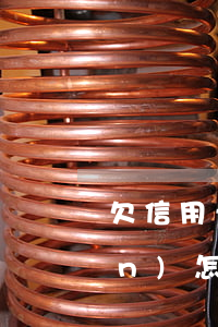 欠信用卡和網(wǎng)貸50萬(wàn)怎么辦(網(wǎng)貸信用卡50多萬(wàn)全部逾期怎么辦)