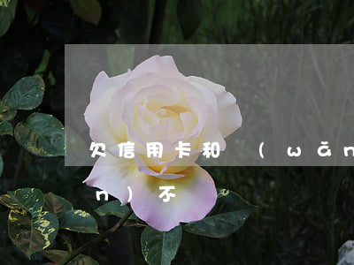 欠信用卡和網(wǎng)貸上百萬(wàn)不還