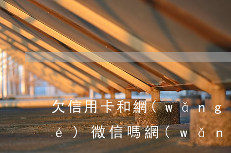 欠信用卡和網(wǎng)貸會凍結(jié)微信嗎(網(wǎng)貸會凍結(jié)微信銀行卡嗎)