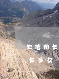 欠信用卡多久會(huì)被通緝-欠信用卡多久會(huì)被催收