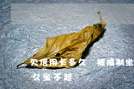 欠信用卡多久會被限制坐飛機（信用卡逾期多久坐不起飛機）