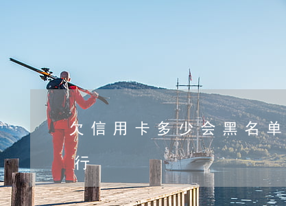 欠信用卡多少会黑名单(欠信用卡多少会被执行)