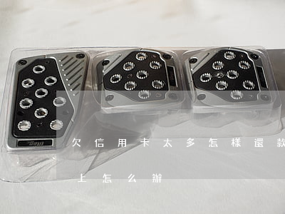 欠信用卡太多怎樣還款-欠信用卡太多還不上怎么辦